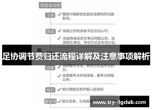 足协调节费归还流程详解及注意事项解析
